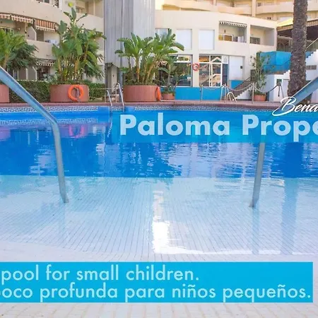 Apartment Bright 2 Bdr, With Sea Views, Benalbeach *